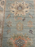 Madison Maidenberg 2.8x9.9 Blue Afghani Whitewashed Oushak Runner