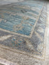 Tracy Ifeachor 8.9x12.1 Blue Whitewashed Afghani Oushak