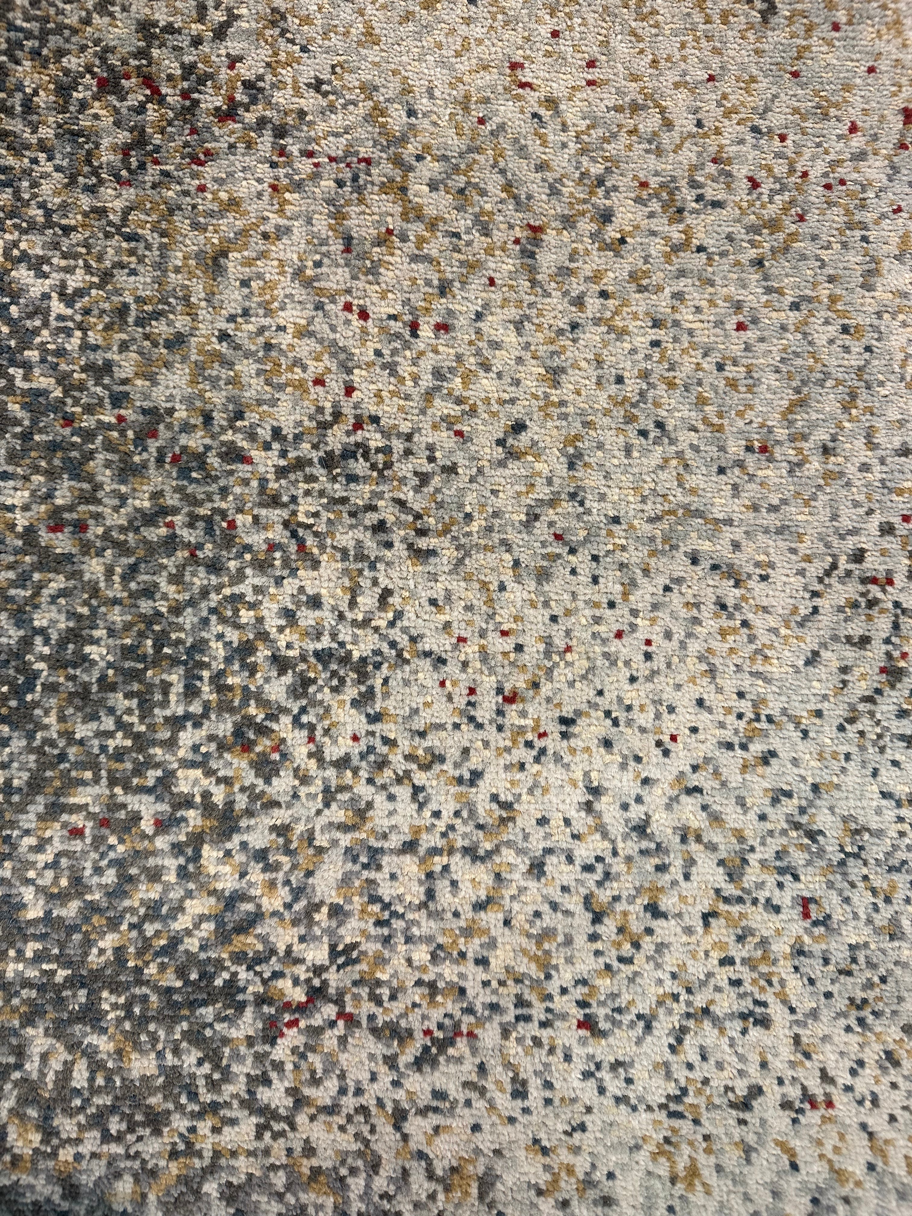 Daniel J. Mauro 2x3 Hand-Knotted Modern Rug