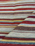 Tim 5.3x7.6 Hand-Woven Durrie Multi Colored Stripe