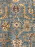 Kalybriah Haskin 2.10x5.2 Blue Afghani Whitewashed Oushak