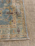 Kalybriah Haskin 2.10x5.2 Blue Afghani Whitewashed Oushak