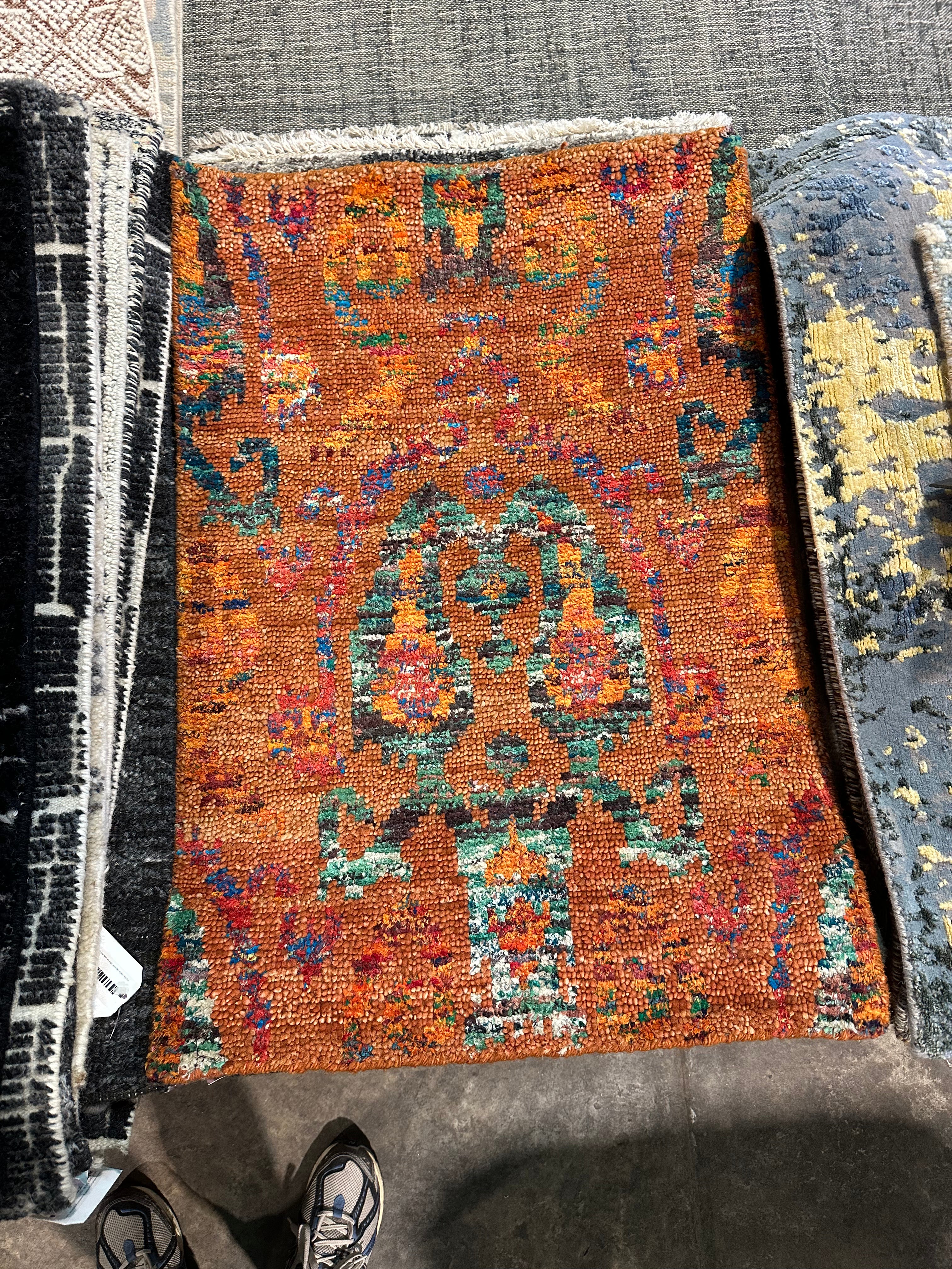 Zachary Aborizk 2x3 Hand-Knotted Modern Rug