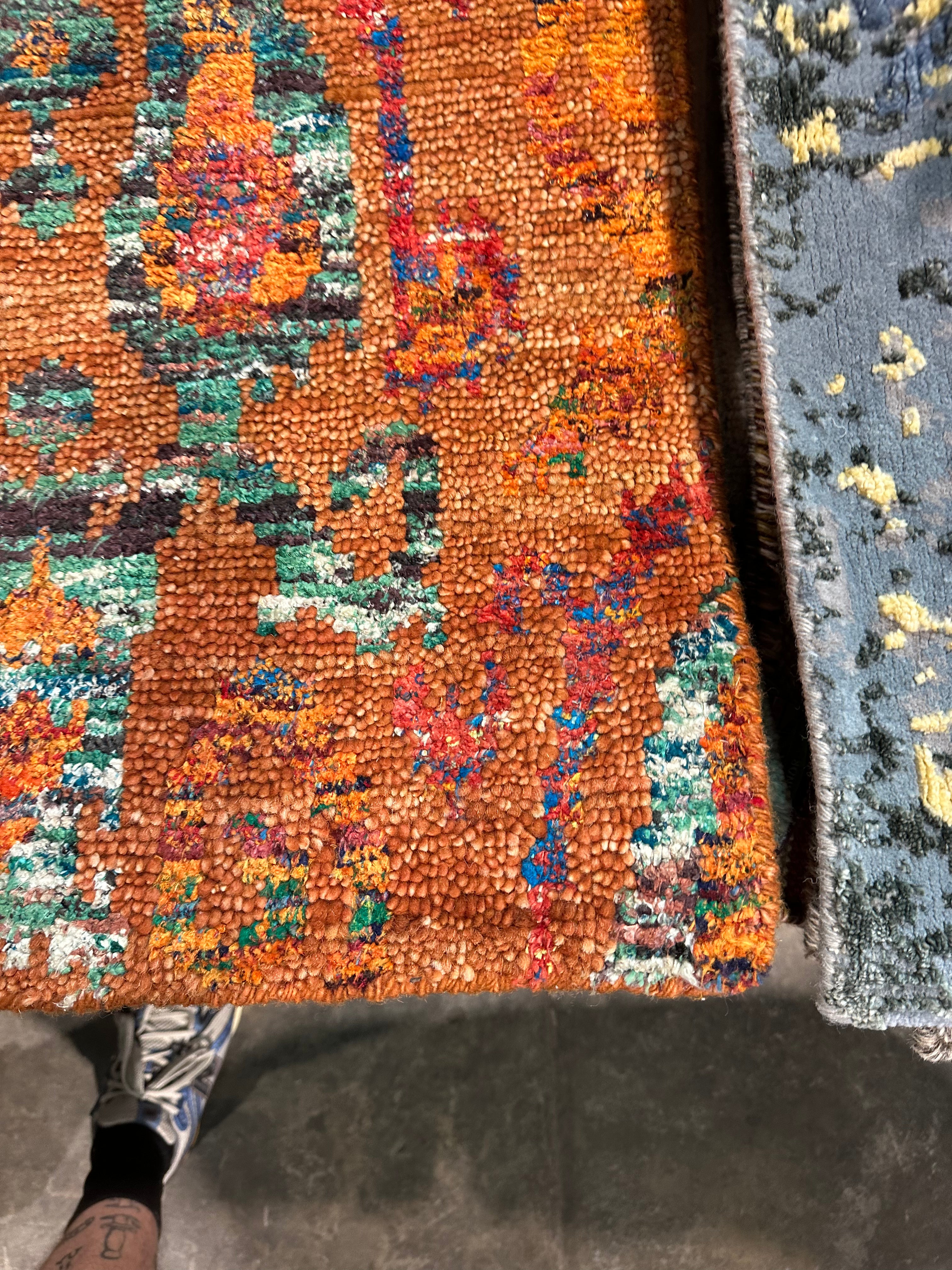 Zachary Aborizk 2x3 Hand-Knotted Modern Rug