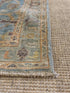 Kalybriah Haskin 2.10x5.2 Blue Afghani Whitewashed Oushak