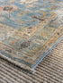 Kalybriah Haskin 2.10x5.2 Blue Afghani Whitewashed Oushak