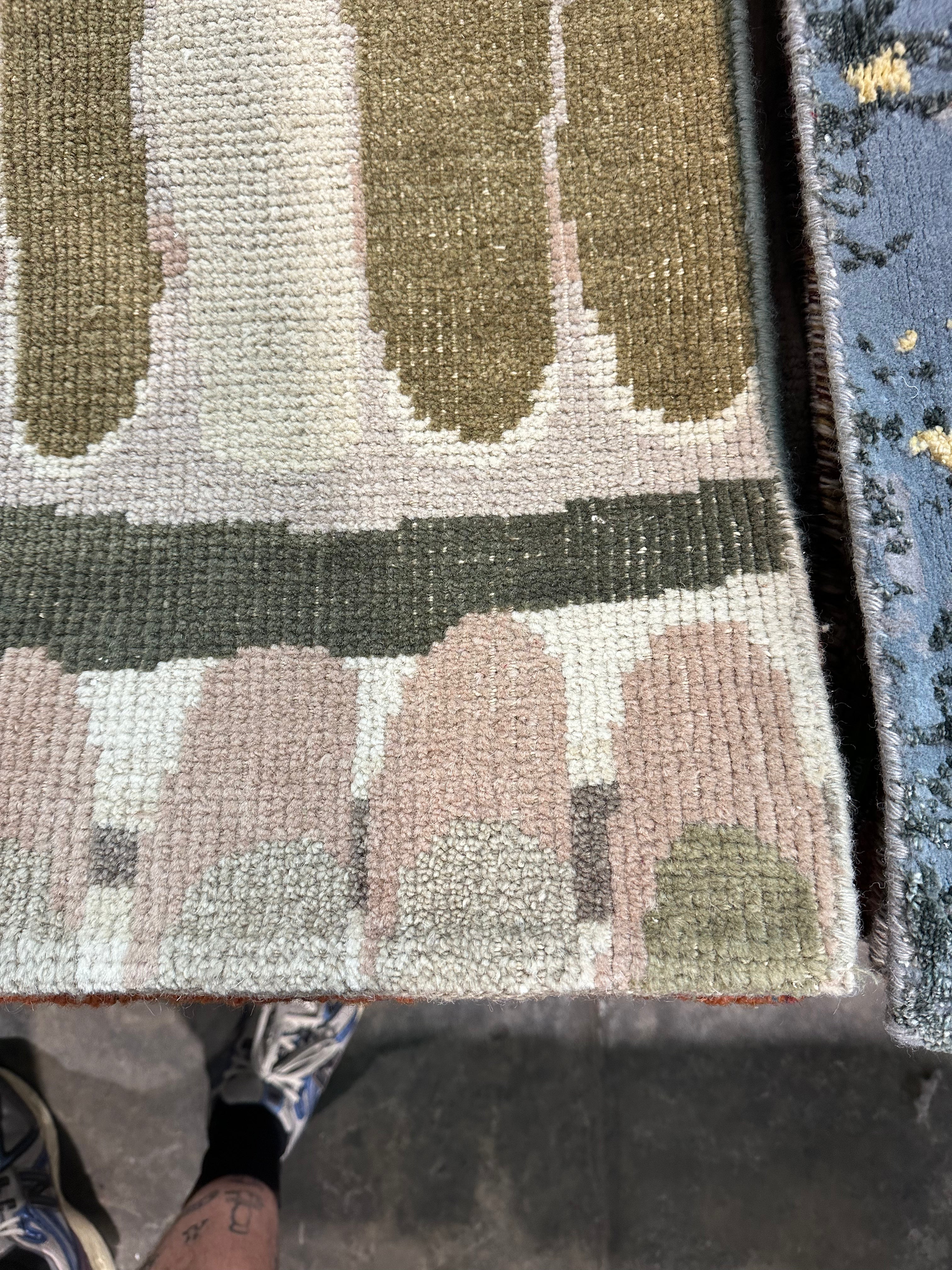 Anthony Jerez 2x3 Hand-Knotted Modern Rug