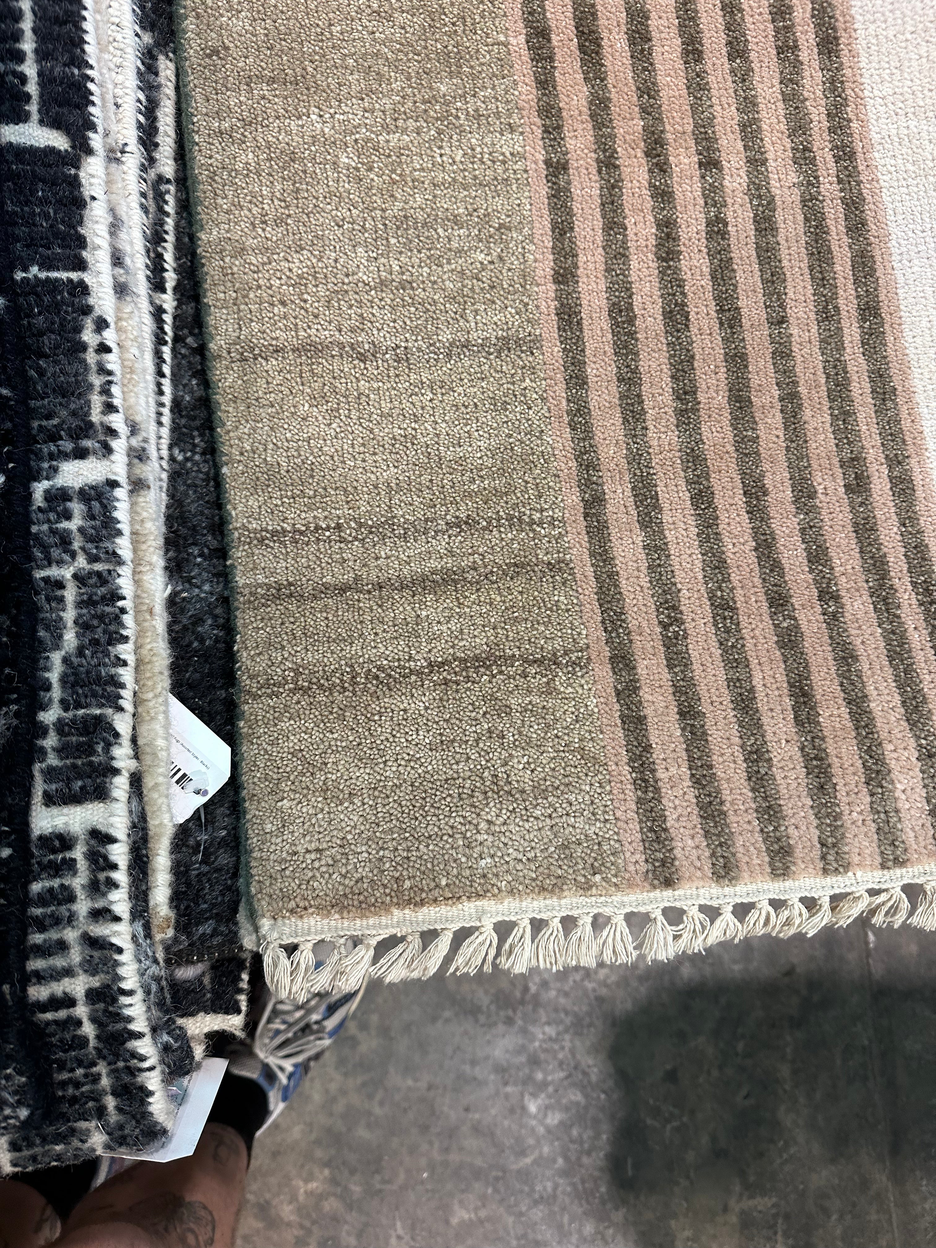 Denis Bourgeau 2x3 Hand-Knotted Modern Rug