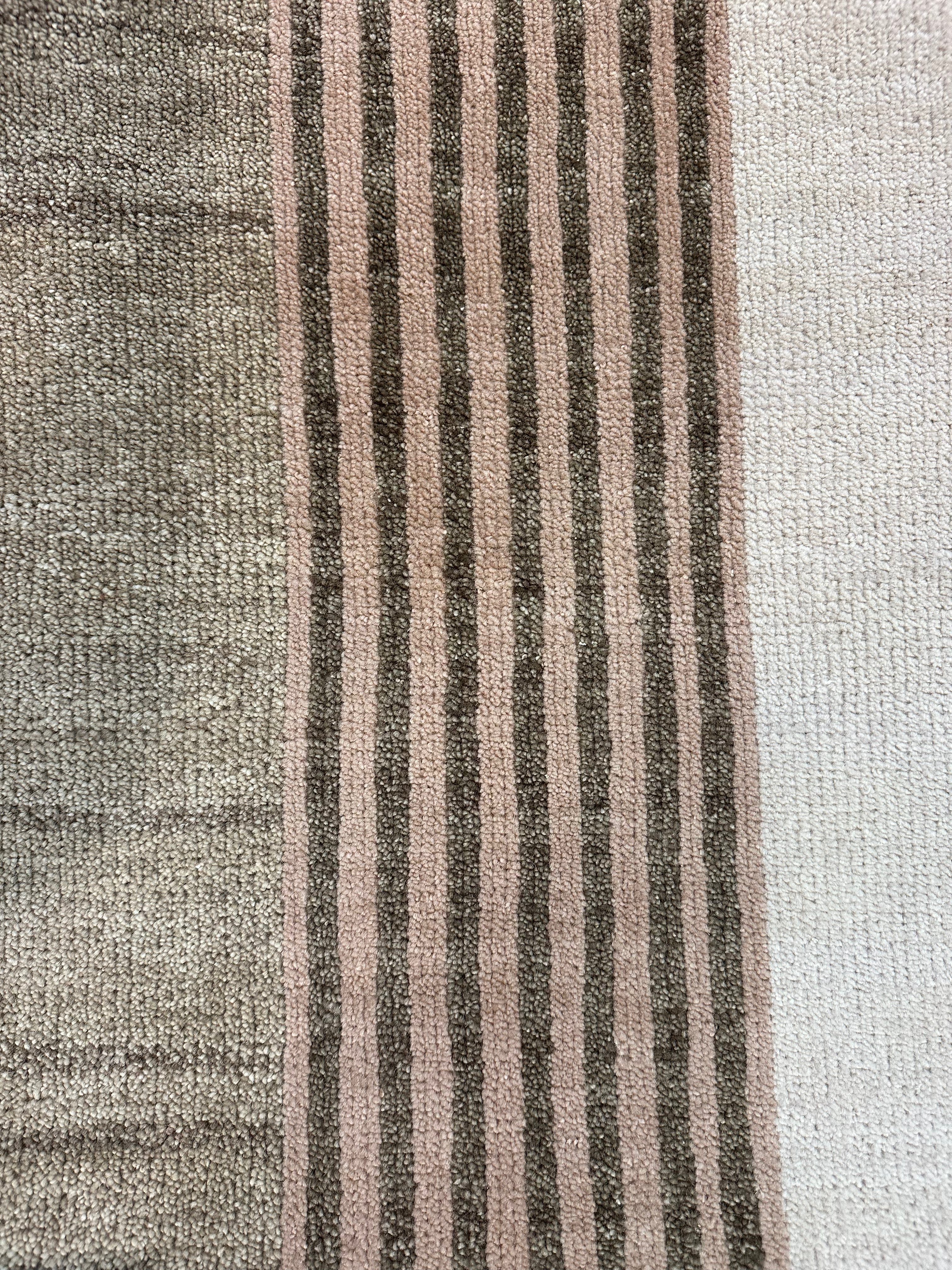 Denis Bourgeau 2x3 Hand-Knotted Modern Rug