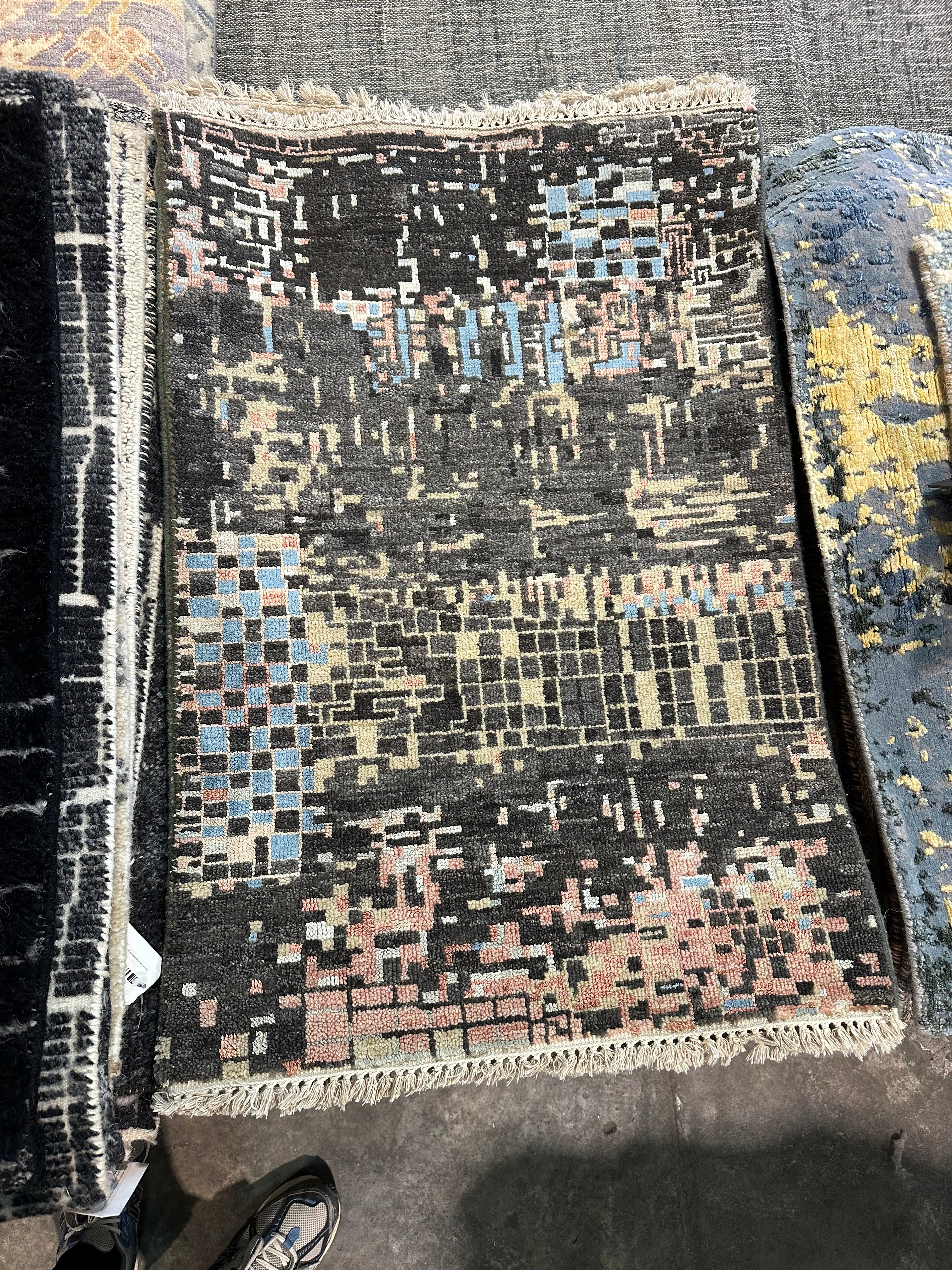 Dash Katz 2x3 Hand-Knotted Modern Rug