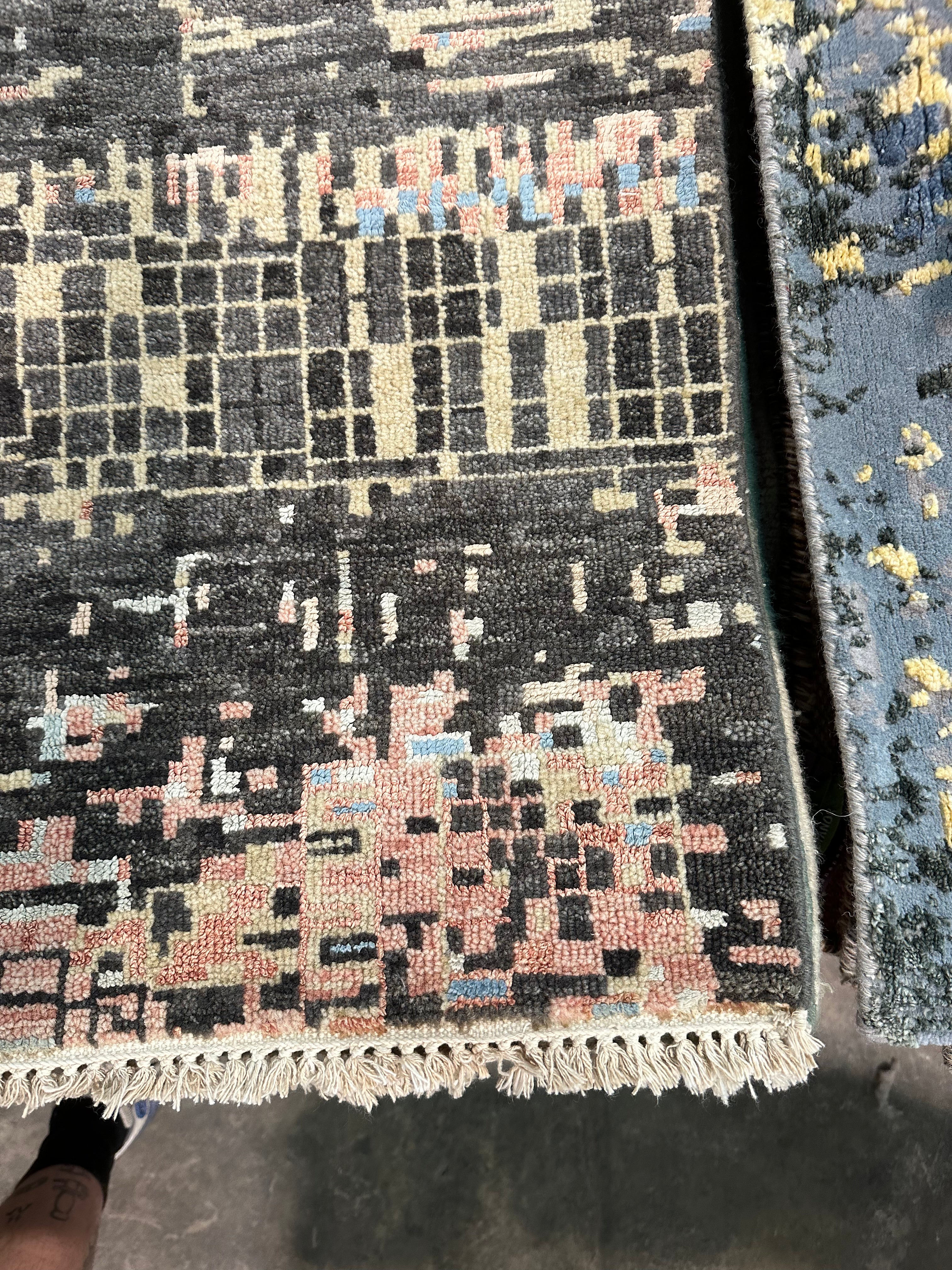 Dash Katz 2x3 Hand-Knotted Modern Rug