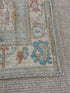 Rosalyn Ransaw 2.7x4.1 Green Afghani Whitewashed Oushak