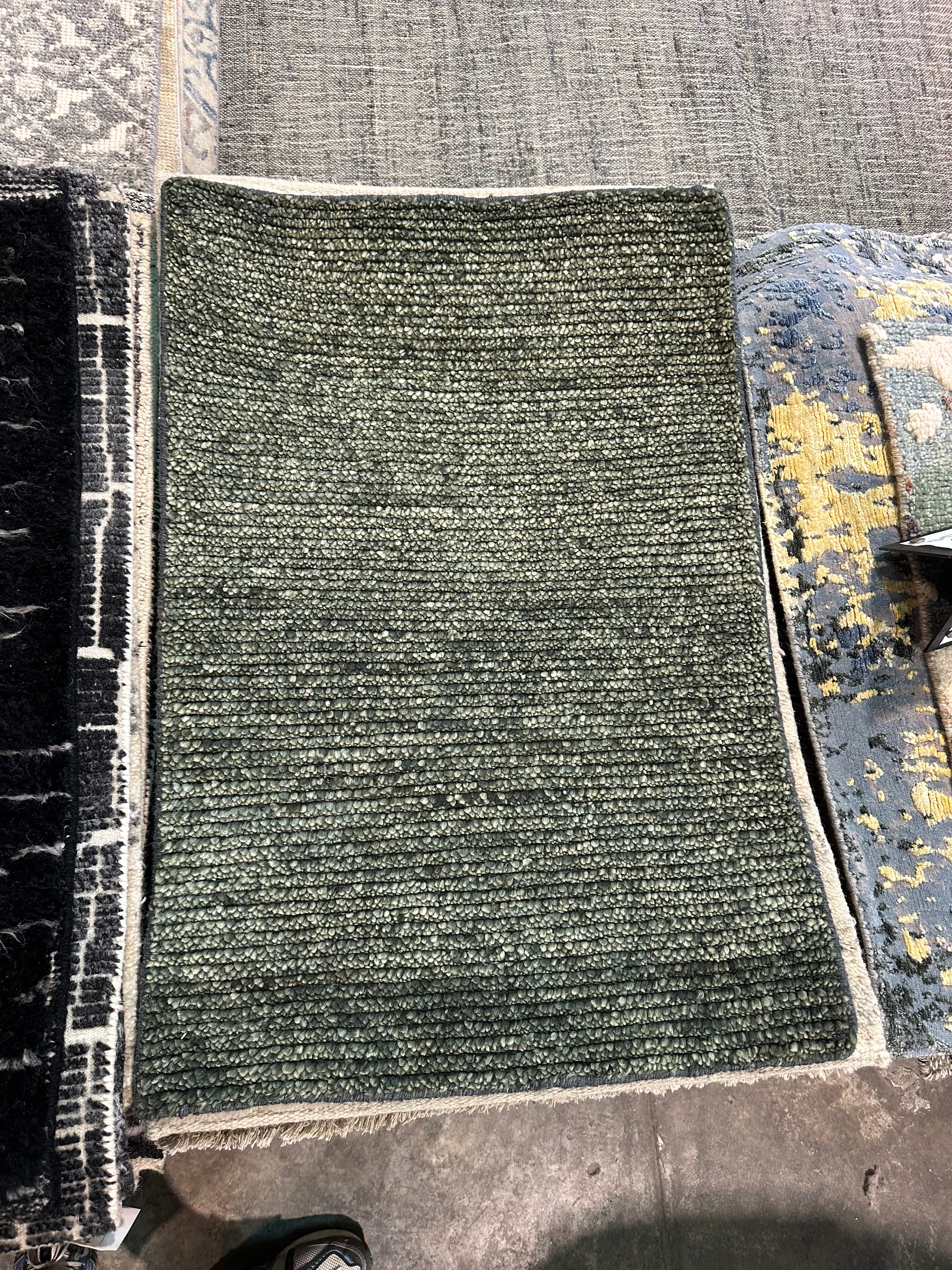 Henry Baime 2x3 Hand-Knotted Modern Rug