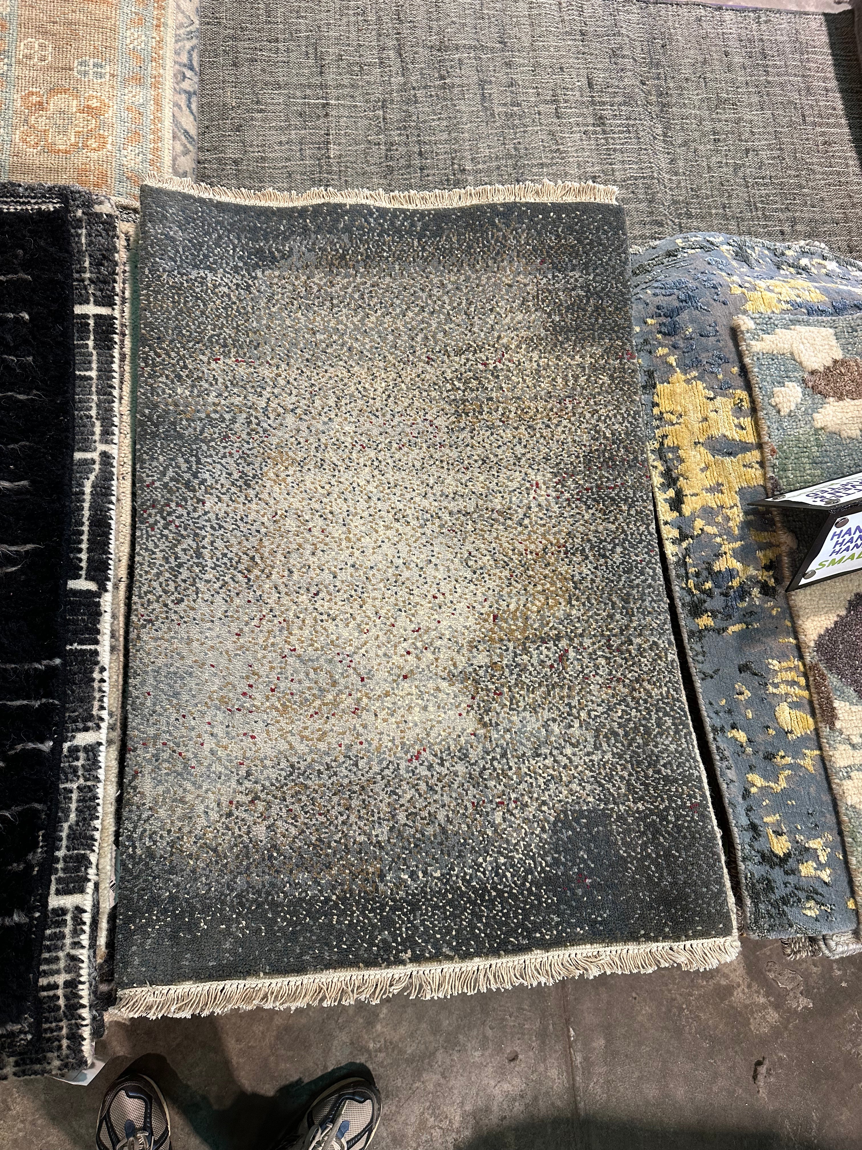 Logan Skole 2x3 Hand-Knotted Modern Rug