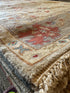 Georgette Lane 8x10 Hand-Knotted Tan & Grey Oushak