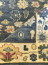 Stella 8x10 Dark Grey & Ivory Oushak