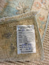 Bri McNees 1.11x3.1 Blue Afghani Whitewashed Oushak