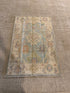 Elissa Finley 1.11x2.11 Blue Afghani Whitewashed Oushak