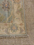 Elissa Finley 1.11x2.11 Blue Afghani Whitewashed Oushak