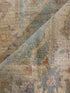 Elissa Finley 1.11x2.11 Blue Afghani Whitewashed Oushak