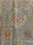 Brittany Wicker 1.11x2.11 Blue Afghani Whitewashed Oushak