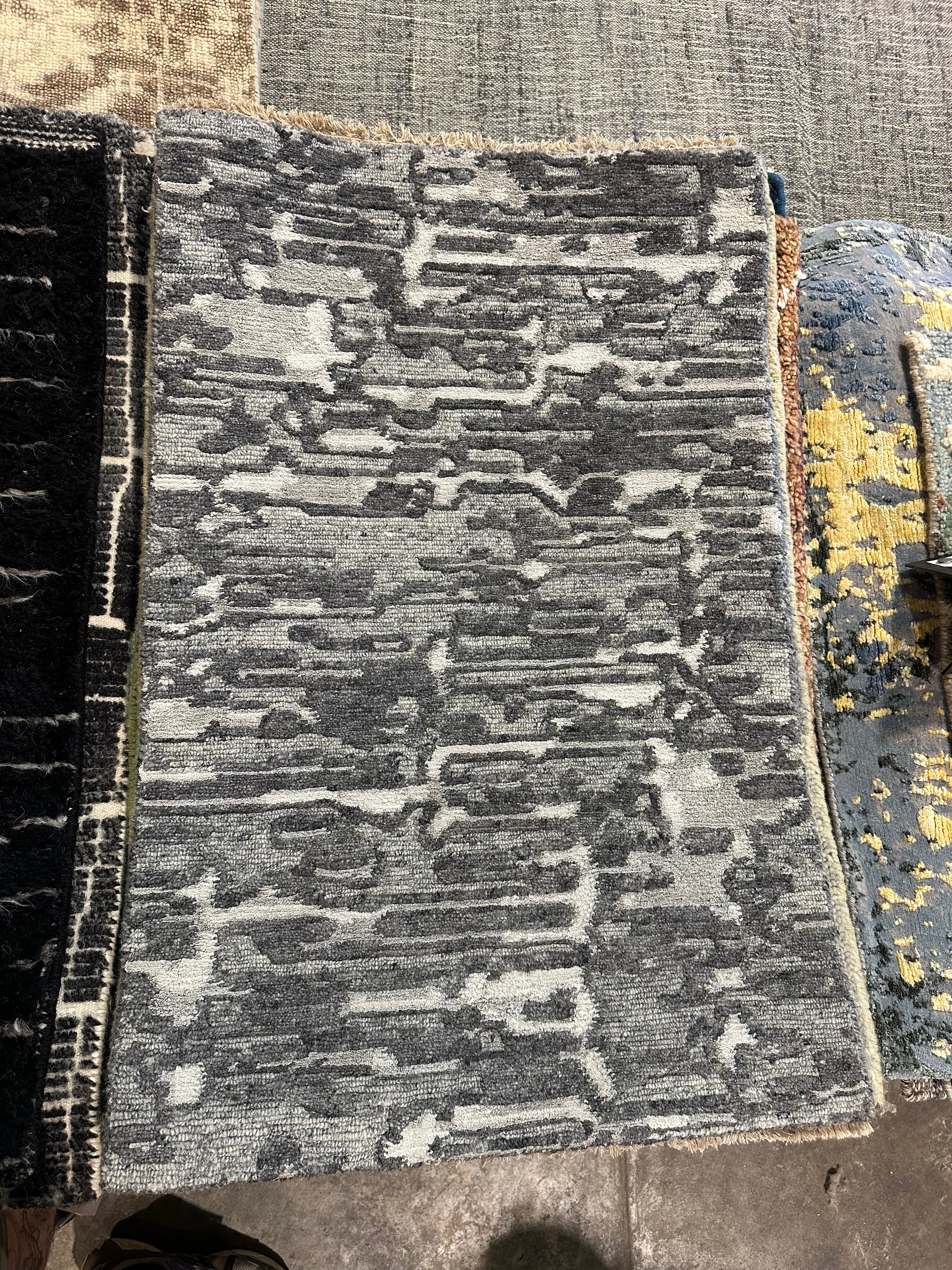 Mike Weiner 2x3 Hand-Knotted Modern Rug