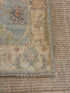 Brittany Wicker 1.11x2.11 Blue Afghani Whitewashed Oushak