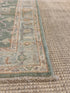 Megan Walerius 2.9x5 Green Afghani Whitewashed Oushak
