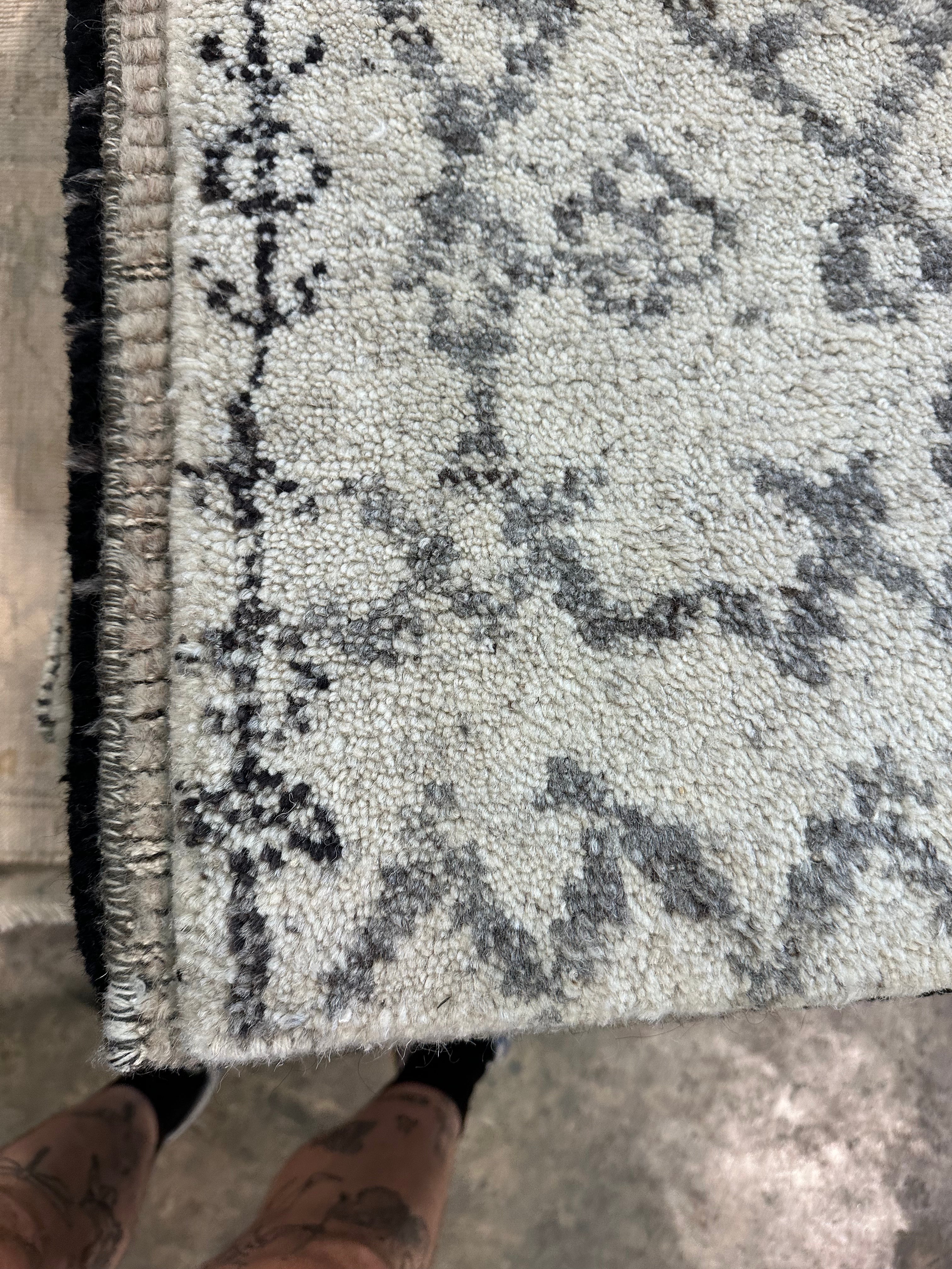 Rich Dubin 2x3 Hand-Knotted Modern Rug