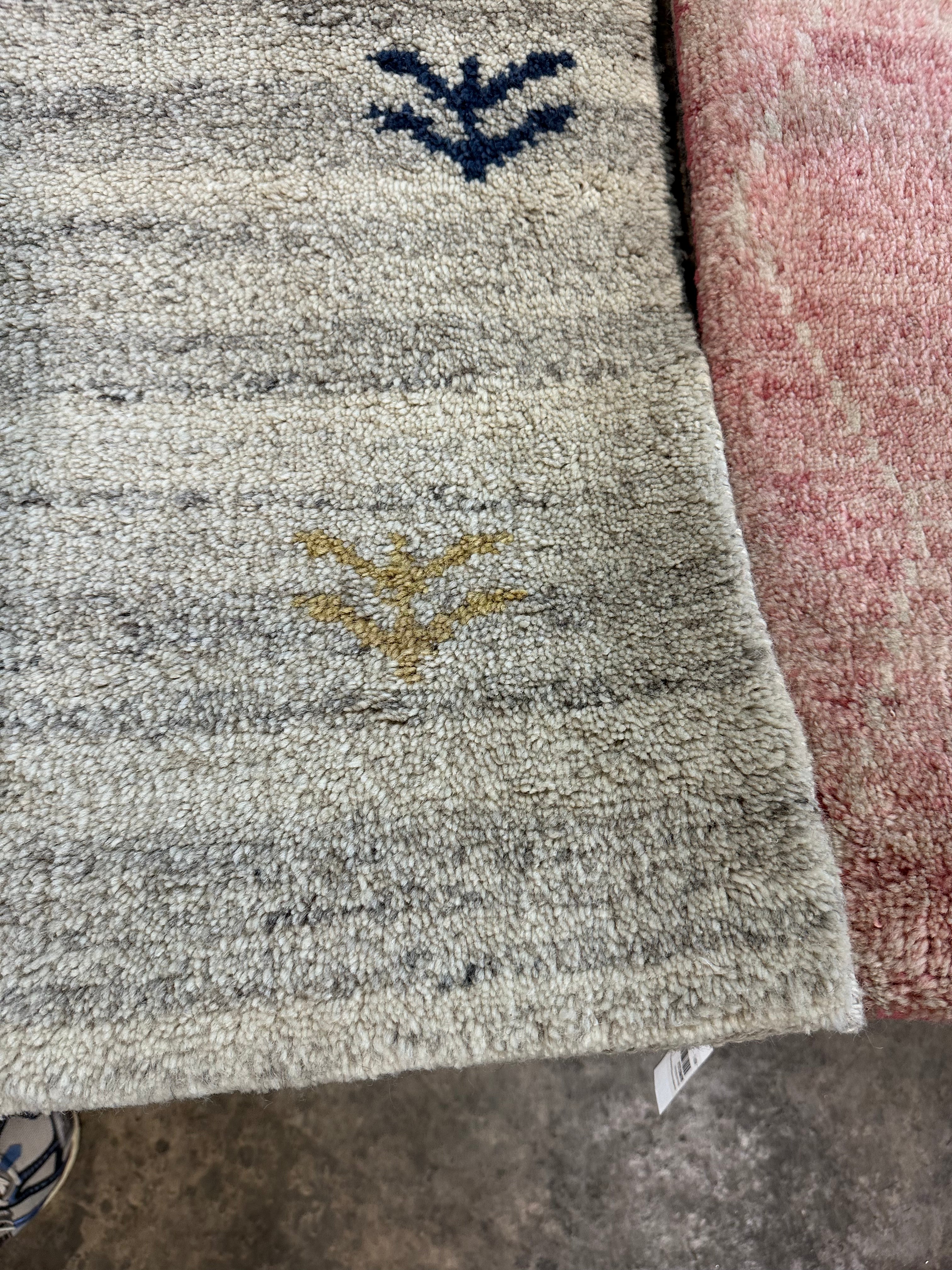 Aidan Christman 2x3 Hand-Knotted Modern Rug