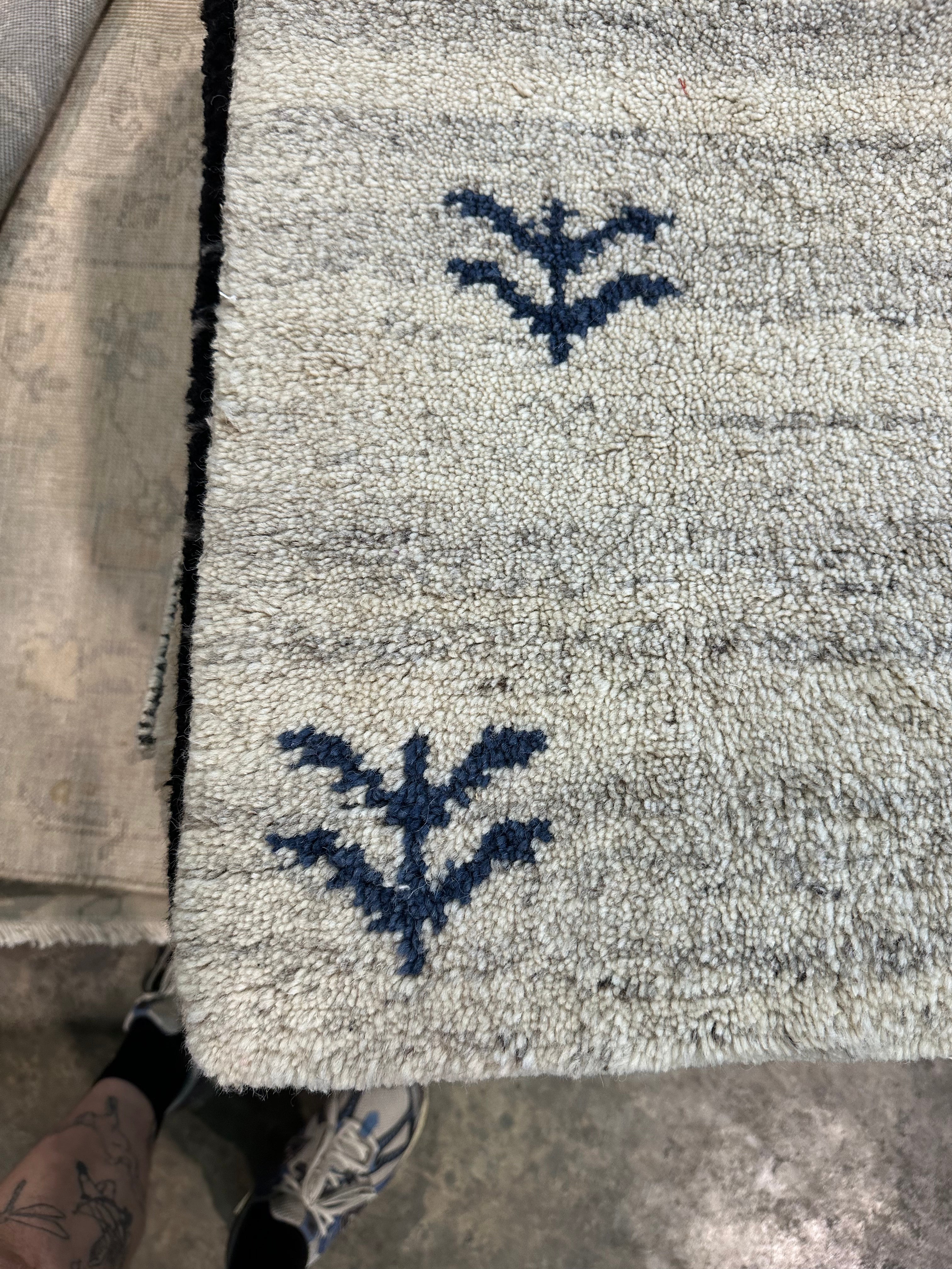 Aidan Christman 2x3 Hand-Knotted Modern Rug