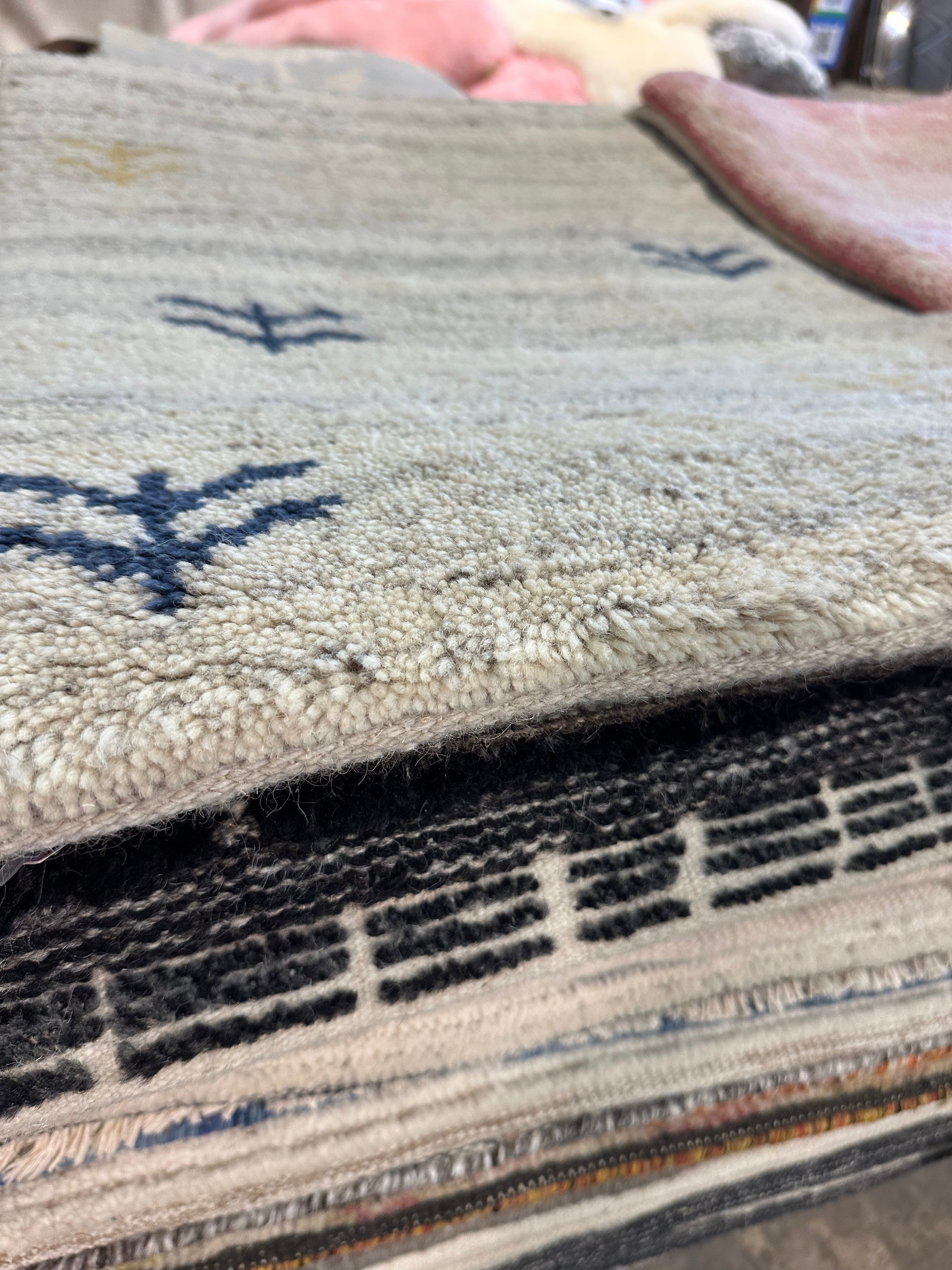 Aidan Christman 2x3 Hand-Knotted Modern Rug