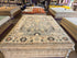 Svetlana Antonova 9x12 Hand-Knotted Oushak Rug Grey and Ivory