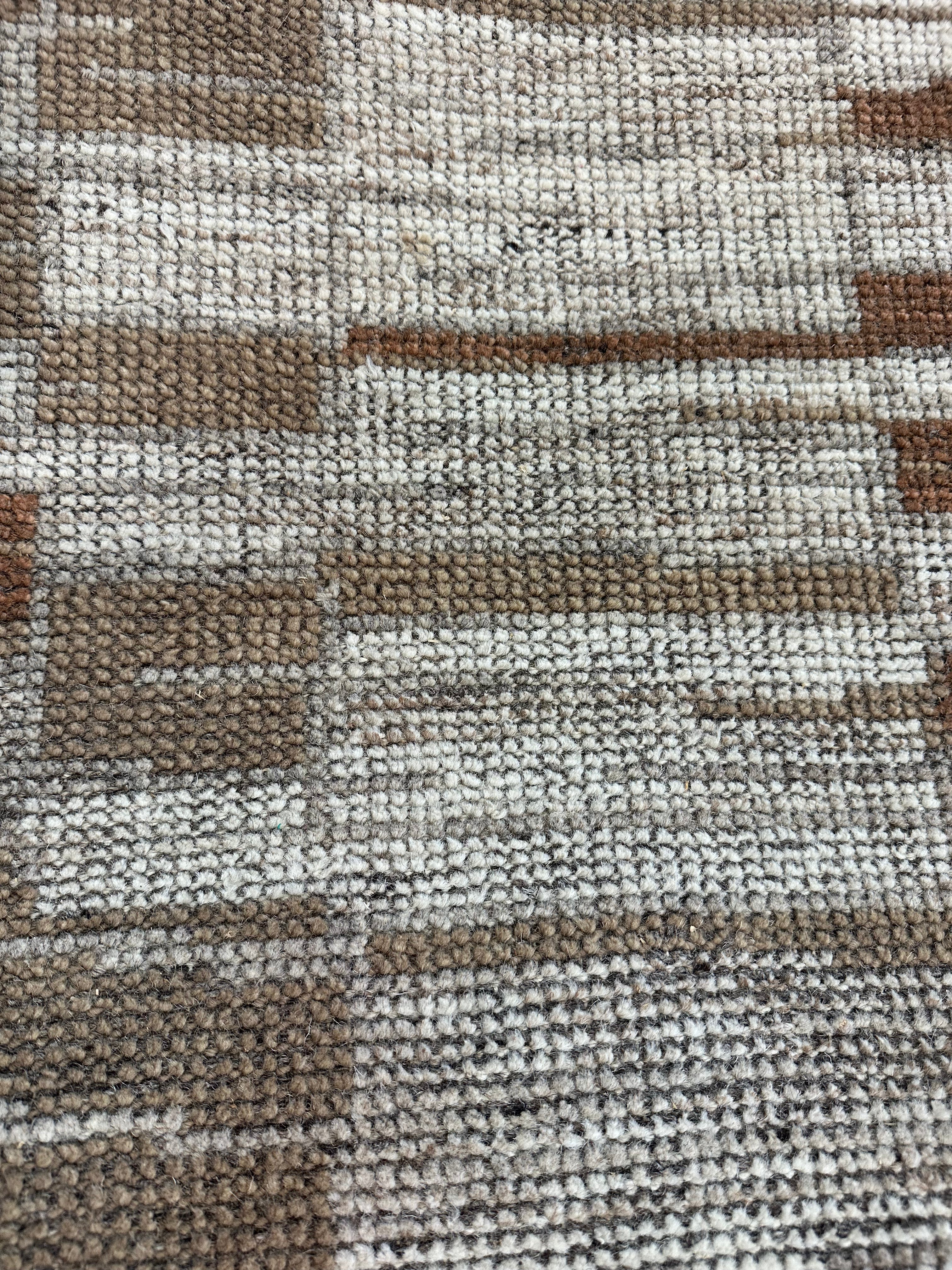 Barry Kolman 2x3 Hand-Knotted Modern Rug