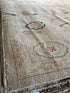 Dr. Veena Mistry 9.2x11.8 Tan Whitewashed Afghani Oushak