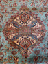 Jessica Chastain 7.11x9.11 COLOR Afghani Heriz Rug