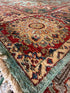 Jessica Chastain 7.11x9.11 COLOR Afghani Heriz Rug