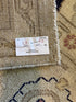 Dr. Veena Mistry 9.2x11.8 Tan Whitewashed Afghani Oushak