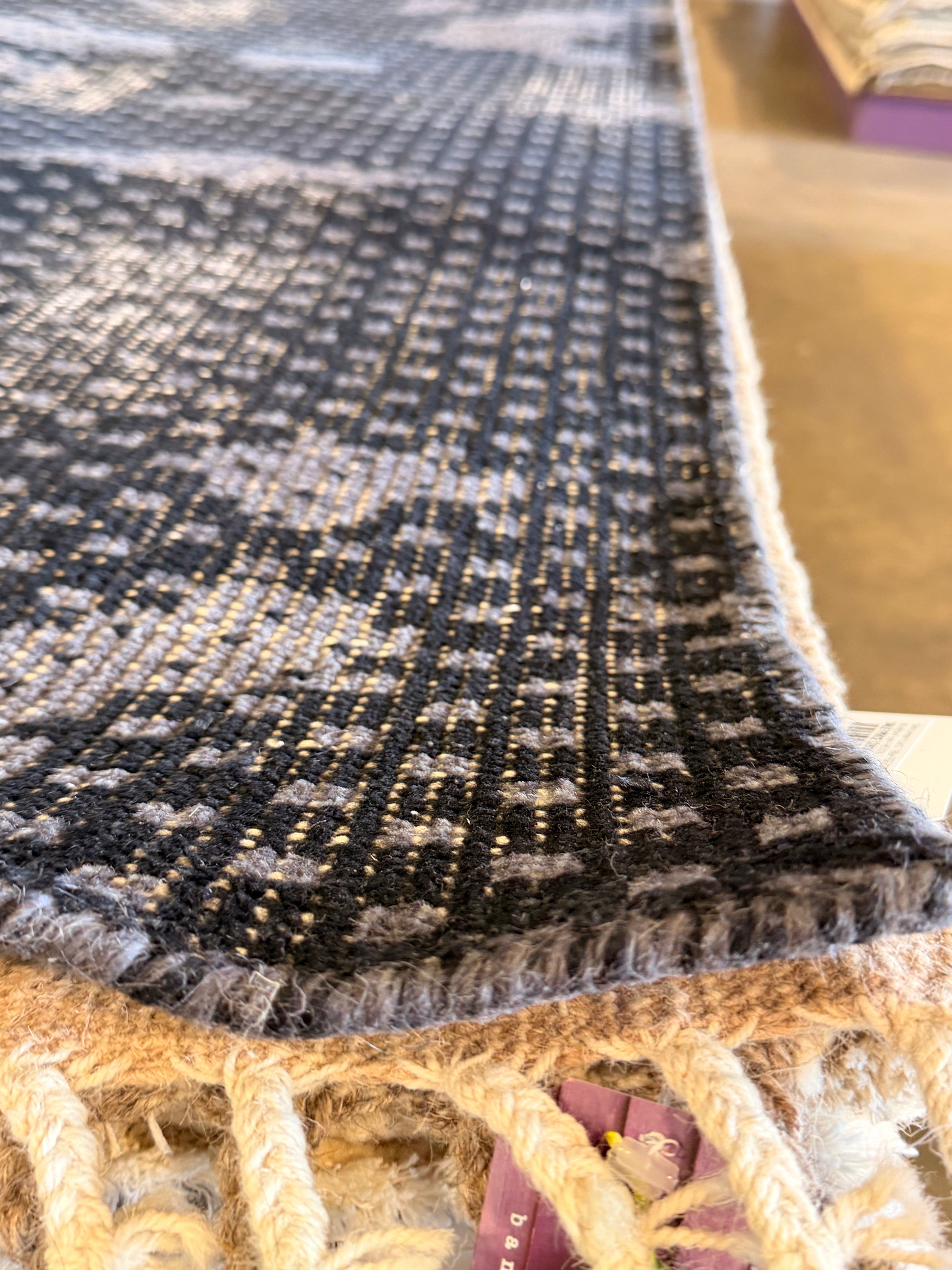 Serafina Black & Grey Modern Hand Knotted (Multiple Sizes)