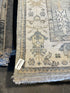 Molly Golightly 8x9.9 Beige and Tan Hand-Knotted Oushak Rug