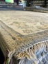 Molly Golightly 8x9.9 Beige and Tan Hand-Knotted Oushak Rug