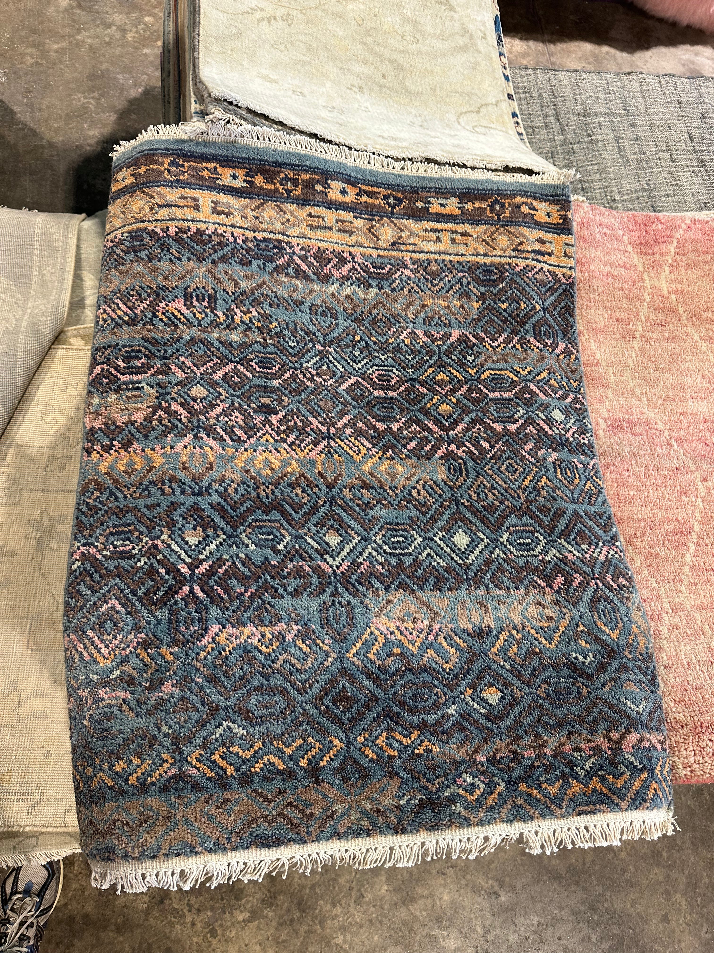 Ben Bogen 2x3 Hand-Knotted Modern Rug