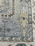 Molly Golightly 8x9.9 Beige and Tan Hand-Knotted Oushak Rug