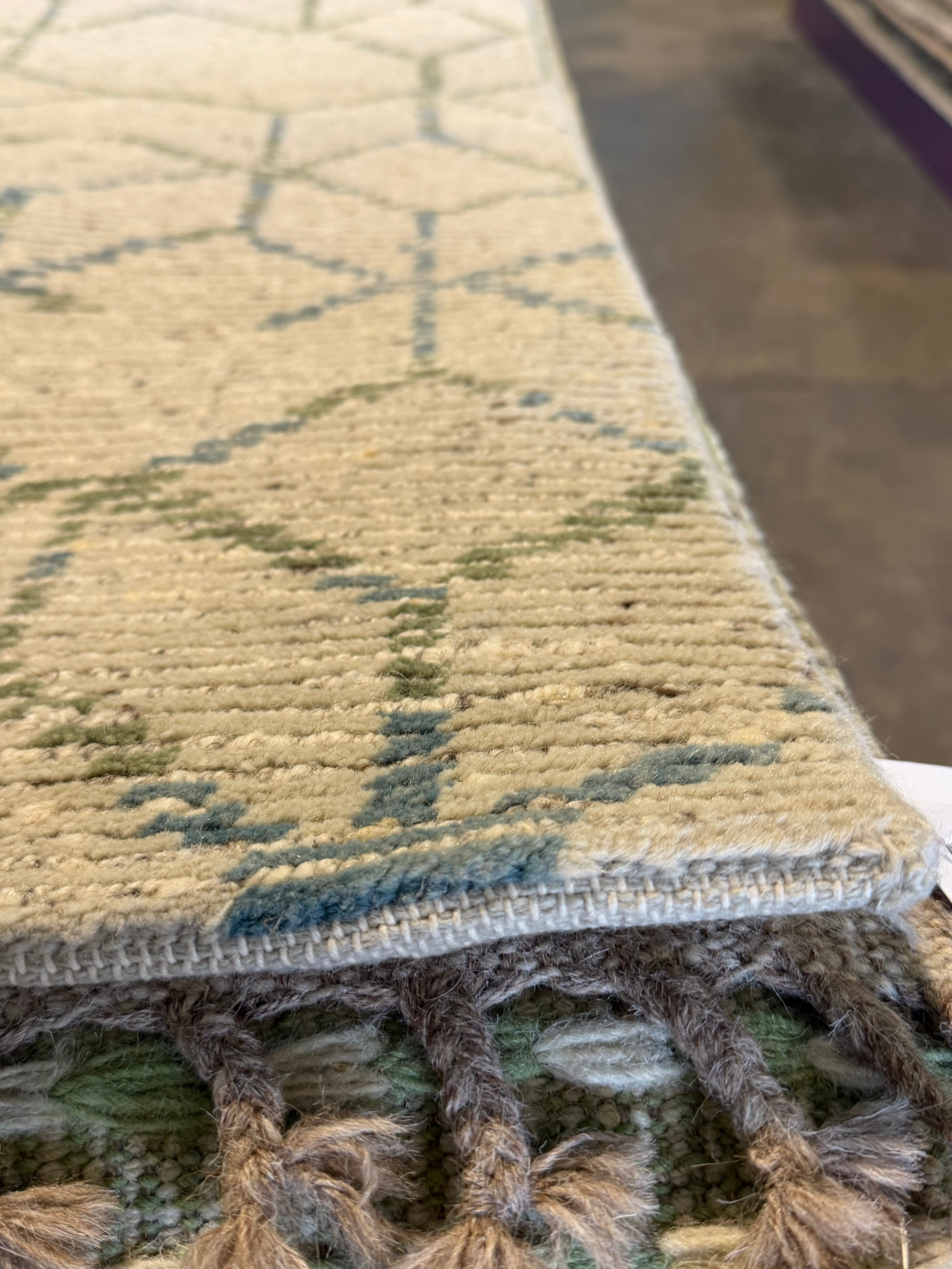 D.A. Craig Calloway 8x10 Grey Hand-Knotted Modern Rug