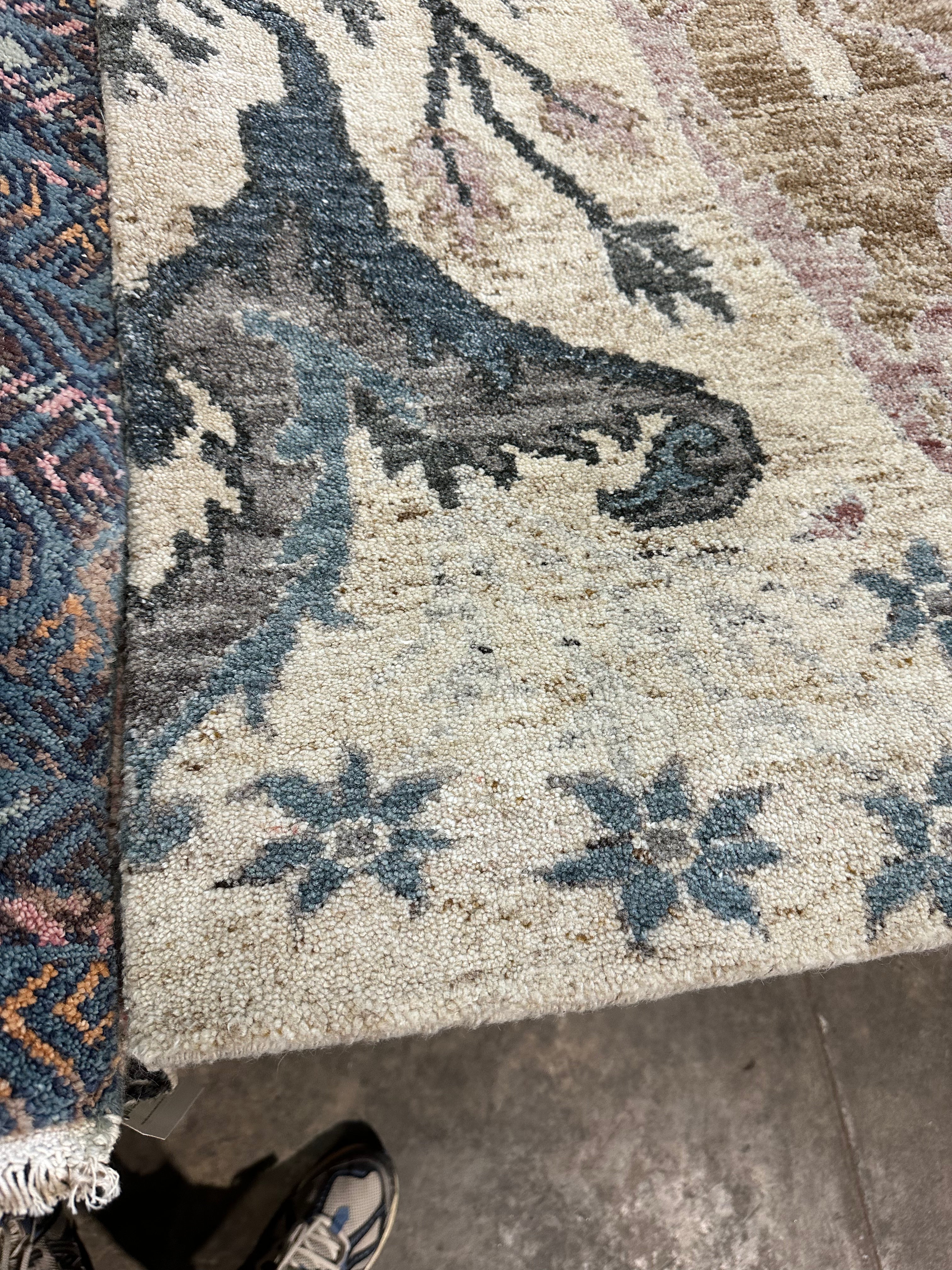 Geordy Skolnick 2x3 Hand-Knotted Modern Rug