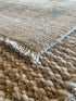 Phoebe Cousteau 7.7x9.9 Grey Whitewashed Afghani Oushak