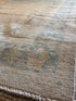 Phoebe Cousteau 7.7x9.9 Grey Whitewashed Afghani Oushak