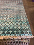 Philip Granger 8x10 Blue Hand-Knotted Grass Style Rug