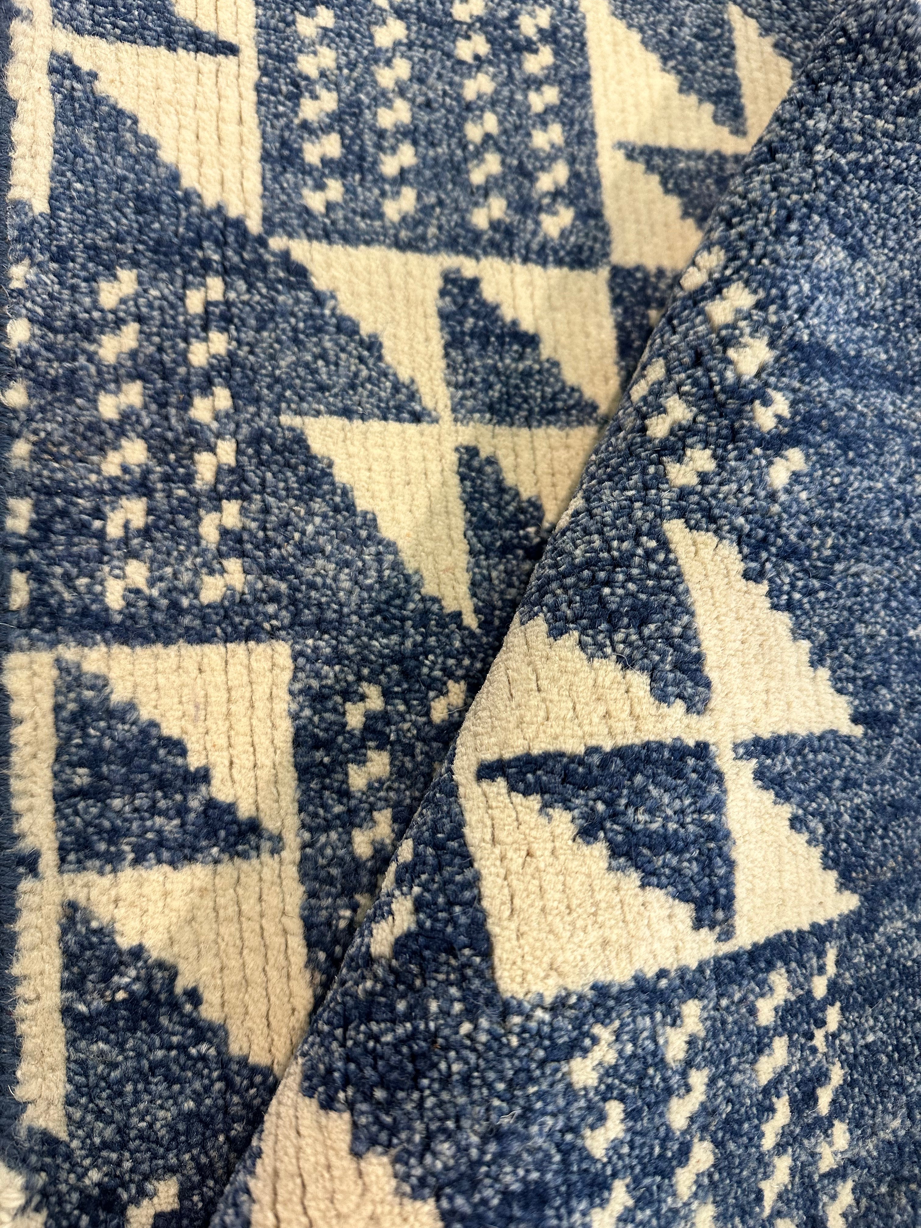 George Zouvelos 2x3 Hand-Knotted Modern Rug