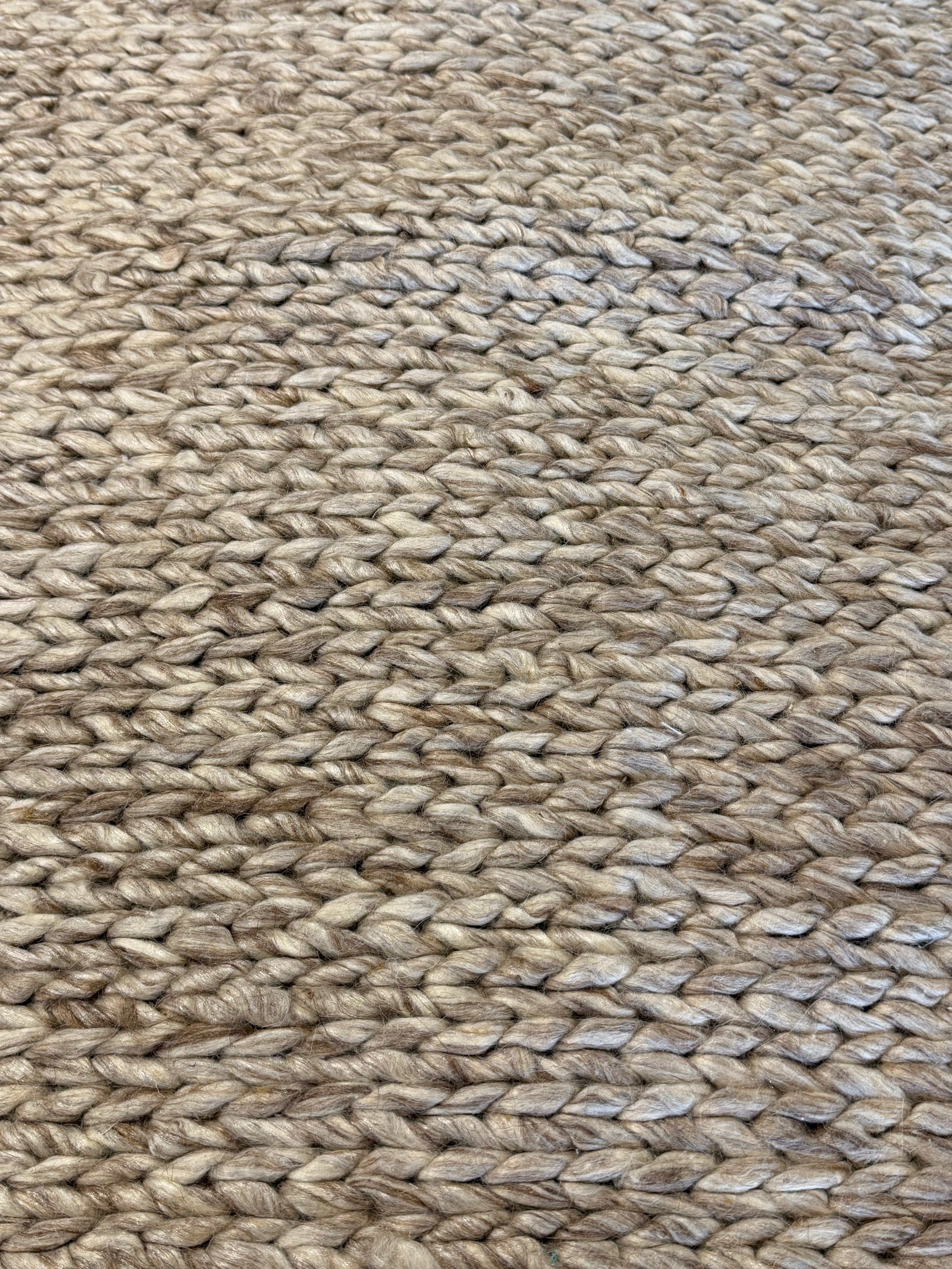 Ethan Kang 8x10 Grey Handwoven Modern Rug